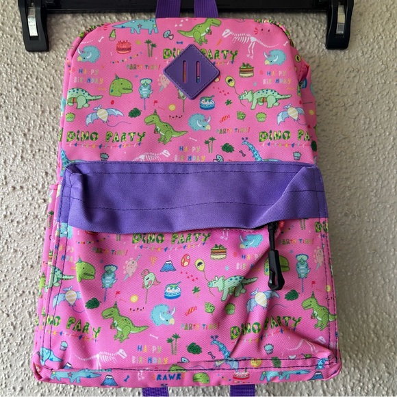 Other - Backpack for School Purple Dinosaur Preschool Kindergarten kids backpack New